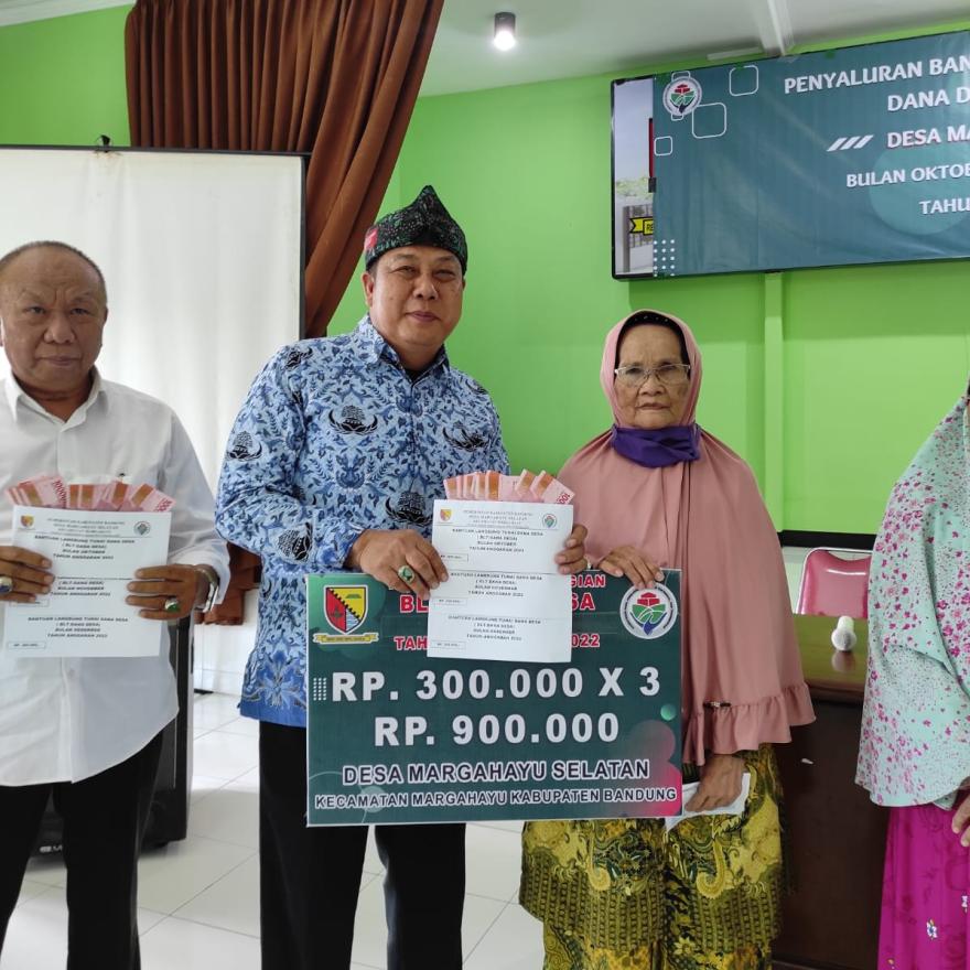 PENYALURAN BANTUAN LANGSUNG TUNAI DANA DESA TAHUN ANGGARAN 2022